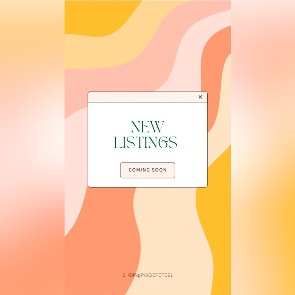 New listings….. coming soon! Stay tuned!